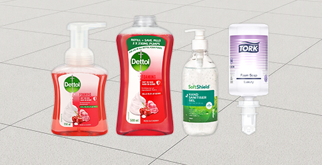Hand Soaps & Sanitisers